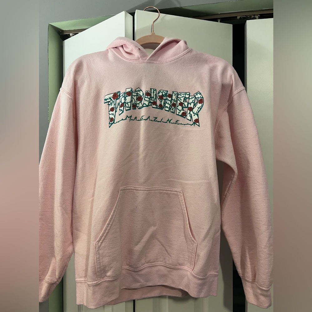 THRASHER - vines and roses hoodie